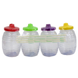Mexican Style 16 oz Mini Plastic Barrel with Straw & Lid Traditional Vitroleros