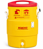 Igloo 10 Gal Beverage Sports Jobsite Cooler Red Heavy Duty Insulated Water Jug