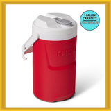 Igloo 1 Gallon Capacity Laguna Beverage Insulated Cooler Red (00031379) NEW