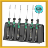 Wera Micro Precision Metric Nutdriver Set and Rack (6-Piece) NEW