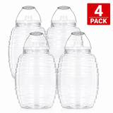 4 Pack 5 Gallon Vitrolero Beverage Dispenser Water Juice Party Container