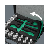 Wera SAE 1/4-inch Drive Speed Ratchet, Socket & Bit 41-Piece Set