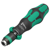 Wera Ratcheting Bit-holding Screwdriver Handle with Quick Release Chuck (NEW)
