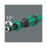 Wera Ratcheting Bit-holding Screwdriver Handle with Quick Release Chuck (NEW)