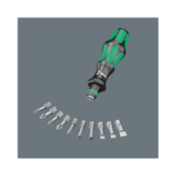 Wera 05 056653 001 Screwdriver 1/4-inch Bit 10-piece Set and Carrying Case (NEW)