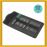 Wera Bitholding 3-1/2" Screwdriver with Bit Set (17-Piece Set) NEW