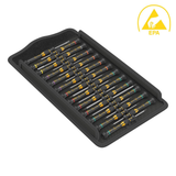 Wera 25-Piece Micro Precision ESD Big-Pack for Electronics (05134019001) NEW