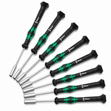 Wera Micro Nutdriver Set 8Pc SAE 3/32"–1/4" Precision Drivers Electronics 2069/8