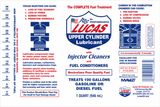 Case of 12 Lucas Oil 10003 Fuel Treatment 1 Quart Injector Cleaner