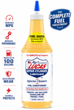Case of 12 Lucas Oil 10003 Fuel Treatment 1 Quart Injector Cleaner