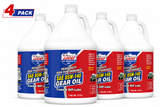 Lucas Oil 10045 SAE 85W-140 Heavy Duty Gear Oil 1 Gallon Pack of 4