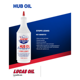 Lucas Oil 10088 32oz Extremely Heat Resistant & Long Lasting Hub Oil (4 Pack)