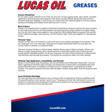 Lucas Oil 16-Ounce Red 'N" Tacky Grease Water-resistant (10574) Pack of 6 NEW