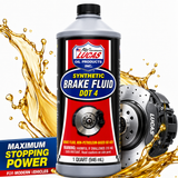 4 pack Lucas Oil 10827 DOT 4 Synthetic Brake Fluid 12 oz