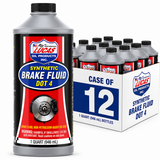 Lucas Oil 10827 DOT 4 Brake Fluid 12 oz Case of 12 Automotive Brake Fluid