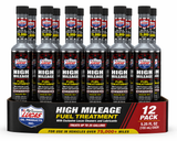 Lucas Oil 10977 High Mileage Fuel Treatment 5.25 oz Gas Additive Cleaner 12 pack