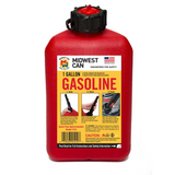 Midwest Can 1-Gallon Auto Shut Off Gasoline Can with Quick-Flow Spout (8 Pack)