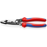 Knipex 8" Forged Wire Stripper 20-10 AWG Polished Head Serrated Gripping Surface