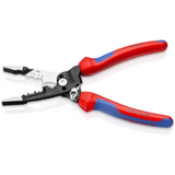Knipex 8" Forged Wire Stripper 20-10 AWG Polished Head Serrated Gripping Surface