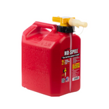 No-Spill 1405 2.5-Gallon Gas Can Red with ViewStripe Stripe (RED) NEW