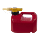 No-Spill 1.25-Gallon Gas Can Red with ViewStripe Stripe (4 PACK) NEW