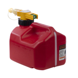 No-Spill 1.25-Gallon Gas Can Red with ViewStripe Stripe (2 PACK) NEW