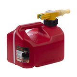 No-Spill 1.25-Gallon Gas Can Red with ViewStripe Stripe (3 PACK) NEW