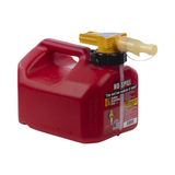 No-Spill 1.25-Gallon Gas Can Red with ViewStripe Stripe (3 PACK) NEW