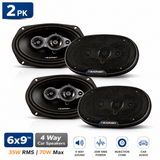 4x Blaupunkt BPS-E694 6x9 4-Way Car Speakers 280W Max Full Range 2 Pair