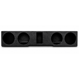 Q Power QBFORDFF09408 Quad 8" Underseat Sub Enclosure Ford Crew