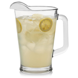 Libbey 5260 60 oz Glass Pitcher Beverage Server with Handle