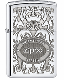 Zippo 24751 Crown Stamp High Polish Chrome Pocket Lighter