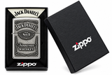 Zippo Jack Daniel's Tennessee Whiskey Chrome Emblem Windproof Lighter