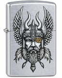 Zippo Viking Warrior 29871 Street Chrome Windproof Lighter