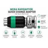 Wera 05003590001 8784 B1 Zyklop Bit Adaptor 3/8" Quick Release