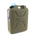 4 Pack Wavian 22L 5.8 Gallon Water Can Green BPA Free Food Grade w/ Spout