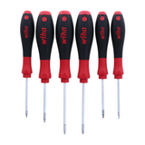 Wiha 36291 6-Piece SoftFinish Torx Screwdriver Set (T6, T7, T8, T9, T10, T15)