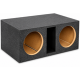QPower QHD212VL Dual 12″ 12-Inch Large Slot-Ported Heavy Duty Empty Woofer Box