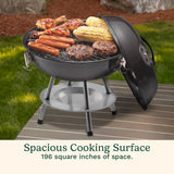 Cuisinart CCG190 14" Portable Charcoal Grill Tabletop BBQ Camping Black