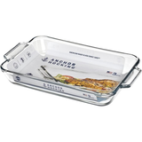 Anchor Hocking 81935L20 3 Qt Glass Baking Dish Rectangular Casserole Pan