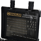 Wheeler Professional 100-piece Screwdriver Set with Premium Latching Hard Case