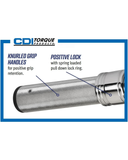 CDI 501MRMH 1/4" Drive Click Torque Wrench 10-50 in-lb Adjustable Micrometer