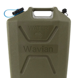 4 Pack Wavian 22L 5.8 Gallon Water Can Green BPA Free Food Grade w/ Spout