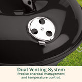 Cuisinart CCG190 14" Portable Charcoal Grill Tabletop BBQ Camping Black