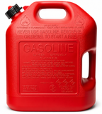 2x Midwest Can 6610 6 Gallon Gas Can Auto Shut Off Quick Flow Spout EPA CARB Red