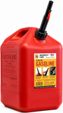 4x Midwest Can 6610 6 Gallon Gas Can Auto Shut Off Quick Flow Spout EPA CARB Red