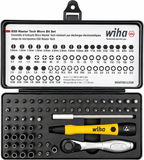 Wiha 75965 System 4 ESD Safe Ratchet & MicroBits Set 65 Piece