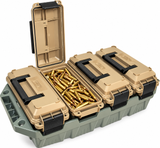MTM AC4C Ammo Crate with 4 30 Cal Cans Dark Earth Army Green