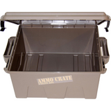 2x MTM ACR8-72 7" Deep 85-pound Capacity Large Ammo Crate Utility Box Dark Earth