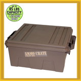 MTM ACR8-72 7" Deep 85-pound Capacity Large Ammo Crate Utility Box (Dark Earth)